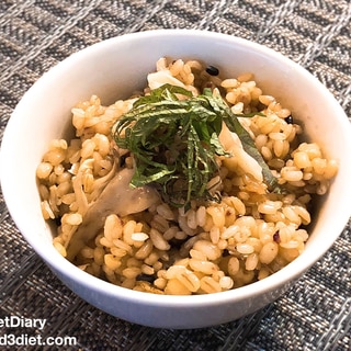 缶詰めで！ほたてと舞茸の雑穀炊き込みご飯